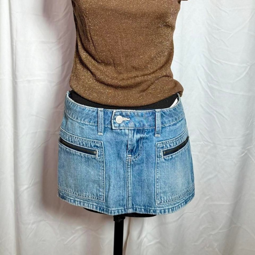 Hollister denim skort mini skirt size S / 27 NTW
